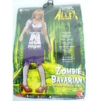 medium womens zombie bavarian costume