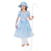 Medium Girls Little Bo Peep Dress, Bloomers & Bonnet