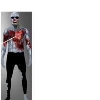 Medium Beating Heart Zombie Official Digital Morphsuit