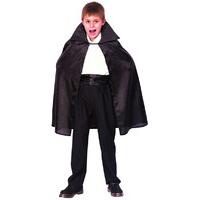 Medium Black Boys Dracula Cape