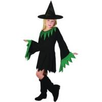 Medium Black Girls Witch Costume