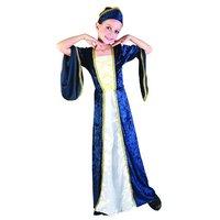 Medium Blue Girls Regal Princess Costume
