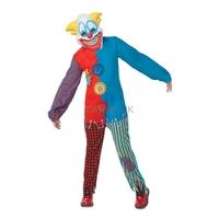 Medium Boys Scary Clown Costume