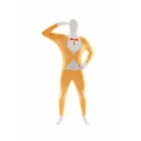 medium fluro orange tuxedo official morphsuit