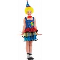 Medium Girls Clown Costume