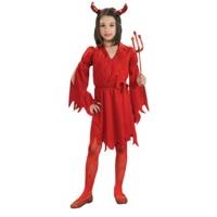 Medium Girls Devil Costume
