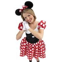 Medium Minnie Mouse Fancy Dress Costume - Ladies