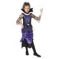 medium purple girls gothic vampiress costume