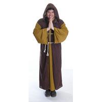 mens friar tuck robin hood costume