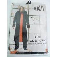 Medium Black Saw Pig Costume