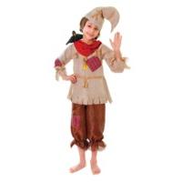 Medium Children\'s Scarecrow Top, Trousers & Hat Costume