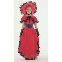 Medium Red Girls Scarlet O\' Hara Costume