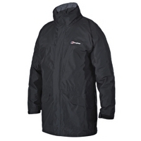 mens long cornice ii jacket ia black