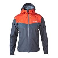 Mens Velum Jacket - Carbon Orange