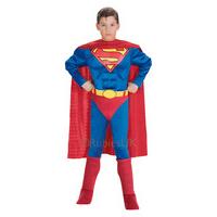 Medium Children\'s Superman Costume With Muscle Chest