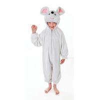 Medium White Children\'s Mouse Costume