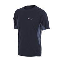 Mens Tech Tee SS Crew - Black Carbon