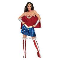 Medium Ladies Deluxe Wonder Woman Costume