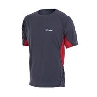 Mens Tech Tee SS Crew - Carbon Red