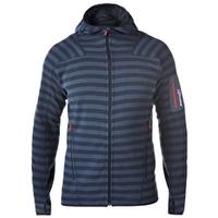 Mens Tyndrum Stripe Hooded Jacket - Carbon