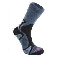 mens coolfusion trailblaze longer leg sock gunmetal and black