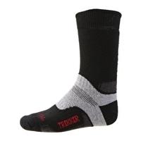 Mens Woolfusion Trekker Sock - Black