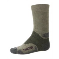 Mens Woolfusion Trekker Sock - Green