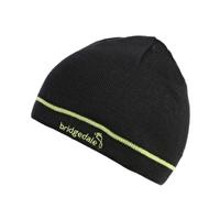 Mens Flip Reversible Beanie - Black and Lime