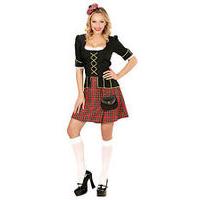 Medium Ladies Scots Woman Costume