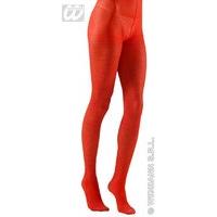 medium red glitter pantyhose