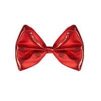 Metallic Red Bow Tie