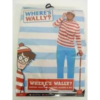 Medium Adult\'s Where\'s Wally Costume