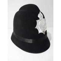 Mens Felt Police Hat With Badge