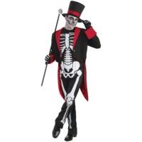 Men\'s Mr Bone Jangles Skeleton Suit Costume