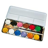 Metal Paint Box 12 Colours