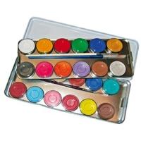 metal paint box 24 colours