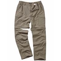 Mens Nosilife Convertible Walking Trousers - Pebble