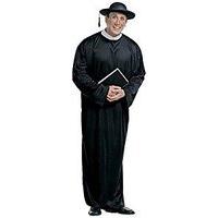 Mens Priest Costume Medium Uk 40/42\