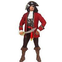 Mens Booty Island Pirate Costume Medium Uk 40/42\