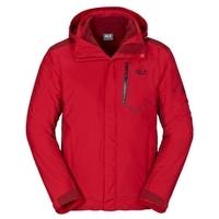 Mens Prisma Jacket - Red Fire