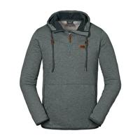 mens tongari nanuk hoody greenish grey