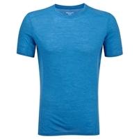 Mens Primino 140 SS Crew Tee - Electric Blue