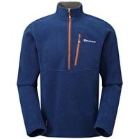 Mens Volt Pull On Half Zip Fleece - Antarctic Blue