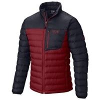 mens dynotherm down jacket smolder red