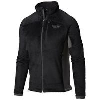 Mens Monkey Man Grid II Fleece - Black Shark