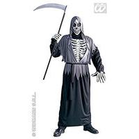 mens grim reaper costume extra large uk 46 for halloween fancy dress