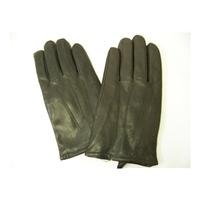 Medium? - Dark Chocolate Leather Gloves