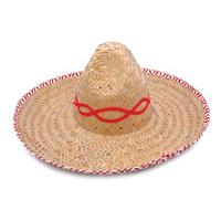 Mexican Straw Sombrero Hat