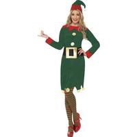 Medium Green Ladies Elf Costume
