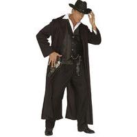 Medium Black Men\'s Bounty Killer Costume
